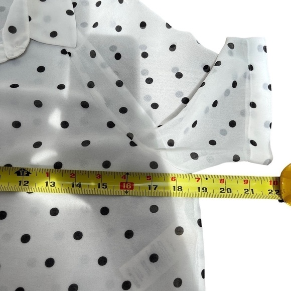 ARITZIA Wilfred Free Polka Dot Blouse EUC - Picture 5 of 9